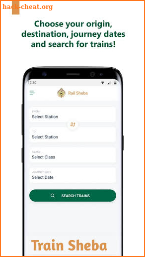 BD Railway Ticket-Train Sheba screenshot