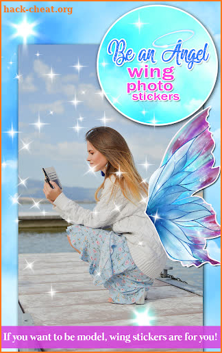 Be an Angel – Wing Photo Stickers screenshot