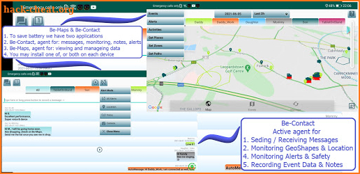 Be-Contact Trial screenshot