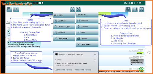 Be-Contact Trial screenshot