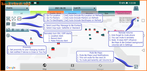 Be-Maps Trial screenshot