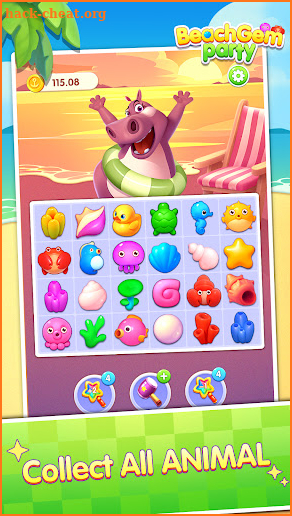 Beach Gem Party screenshot