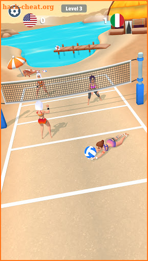 Beach Volleyball Game screenshot