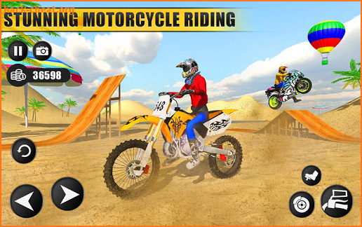 Beach Water Surfer Dirt Bike: Xtreme Racing Games screenshot