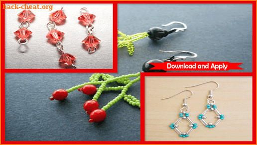 Beaded Earrings Tutorial screenshot