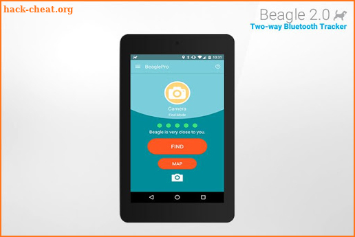 Beagle 2.0 Bluetooth Tracker screenshot