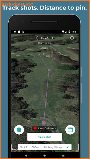 Beagle Golf GPS screenshot