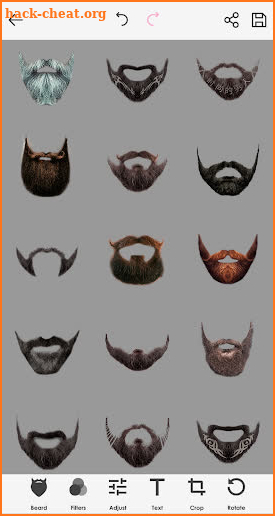 Beard Photo Editor screenshot