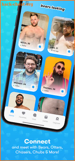 Bears Looking: Gay Dating Chat screenshot