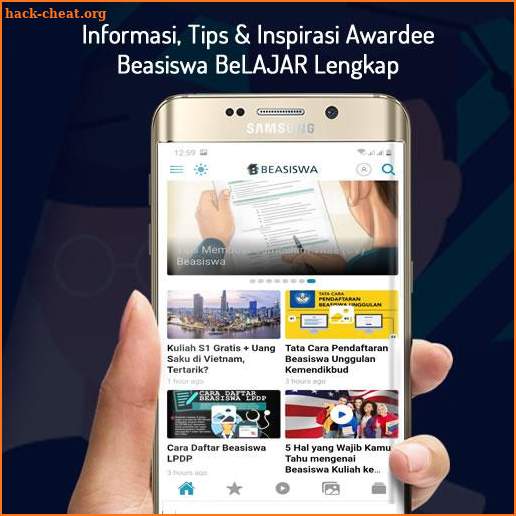 Beasiswa BeLAJAR screenshot