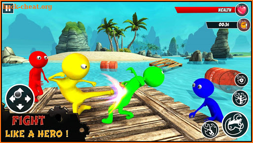 Beast Fighting : Stickman Wrestling screenshot