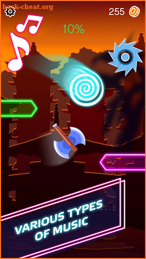 Beat Ball Hop: Jump Hit on Tiles screenshot