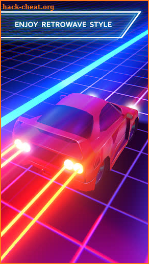 Beat Rider: Retrowave Race screenshot