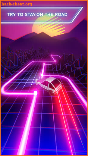 Beat Rider: Retrowave Race screenshot