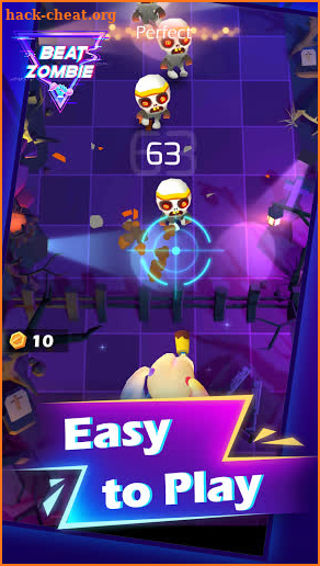 Beat Zombie : Rhythm Shooting screenshot