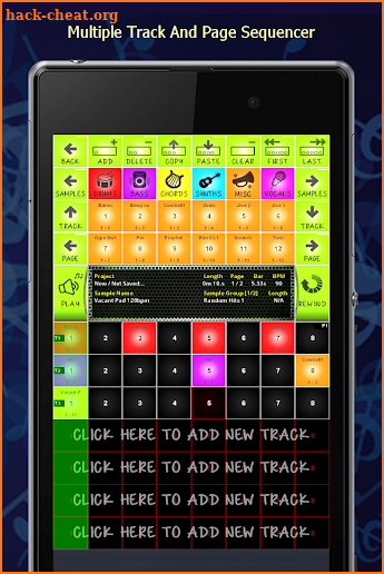 BeatDrops Beat Maker - Free Music Creation App screenshot