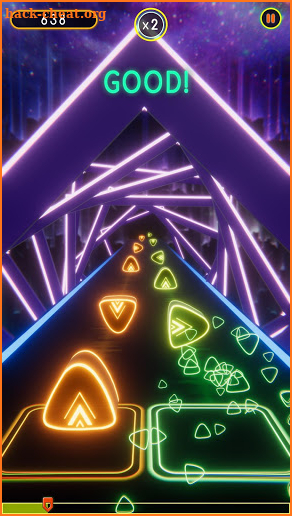 Beats Swipe Light Saber- Rhythm Game screenshot