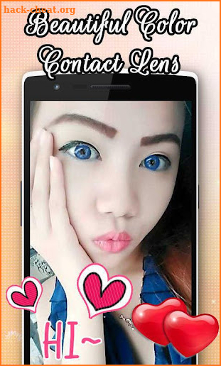 Beautiful Color Contact Lens screenshot