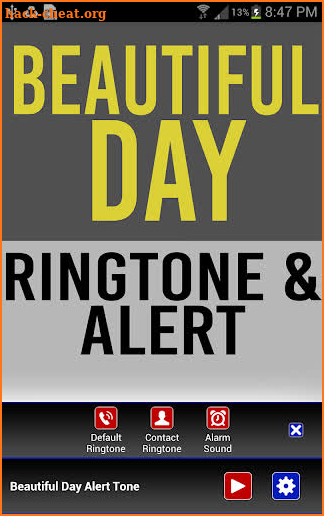 Beautiful Day Ringtone & Alert screenshot