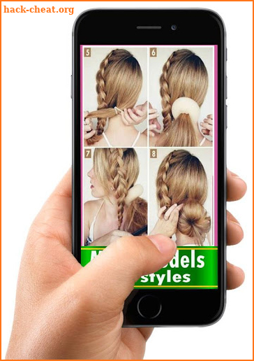 Beautiful Hairstyle Turorial : Step By Step screenshot