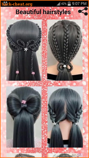 Beautiful hairstyles screenshot