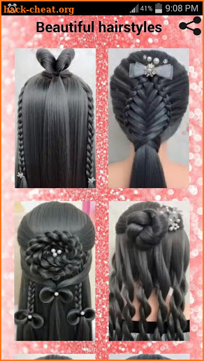 Beautiful hairstyles screenshot