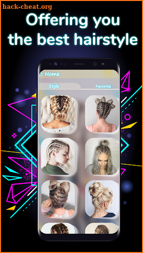 Beautiful Hairstyles step by step screenshot