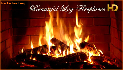 Beautiful Log Fireplaces HD screenshot