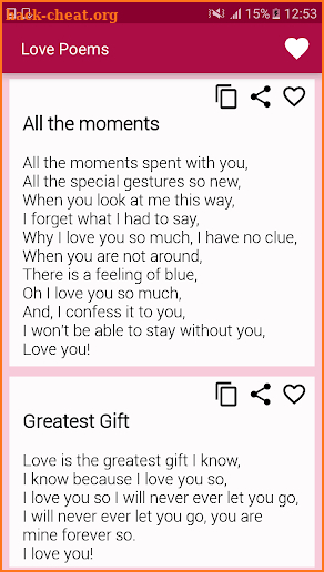 Beautiful Romantic Love Poems For Your Beloved screenshot