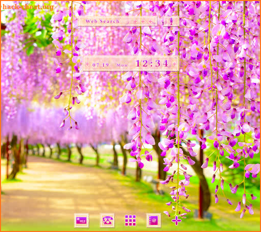 Beautiful Wallpaper Benifuji Flowers Theme screenshot