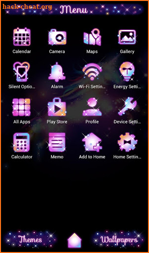 Beautiful Wallpaper Star Magic Unicorn Theme screenshot