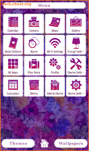 Beautiful Wallpaper Vivid Flowers Theme screenshot