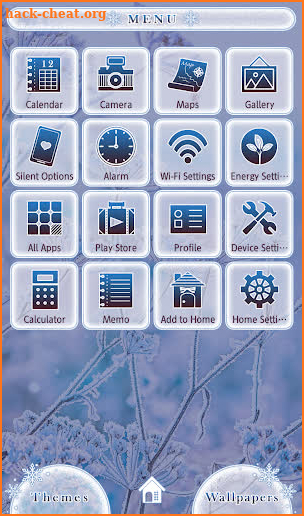 Beautiful Wallpaper Winter Sights Theme screenshot