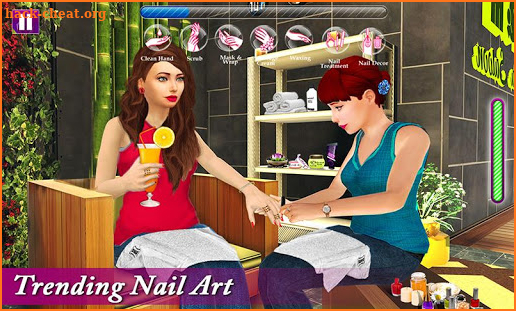 Beauty & Nail Salon Girls Games 3D screenshot