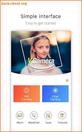 Beauty Camera V Camera, Editor screenshot