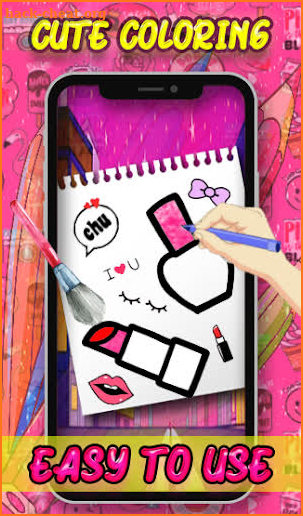 Beauty Coloring Book - Fashion & Accessories screenshot