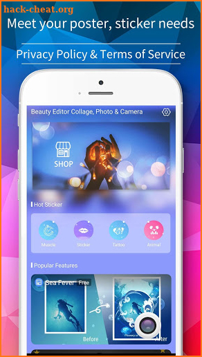 Beauty Editor Collage,Photo & Camera screenshot