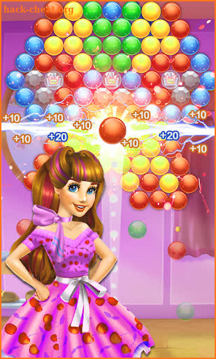 Beauty Girl Makeup Bubble screenshot