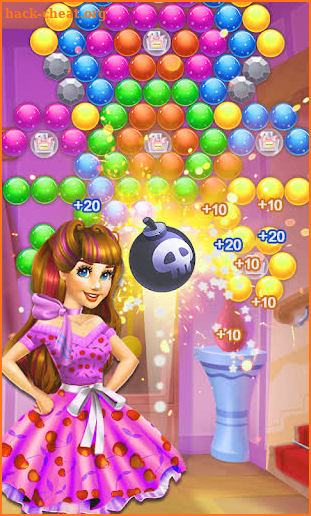 Beauty Girl Makeup Bubble screenshot