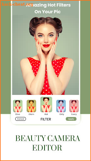 Beauty Magic Cam Photo editor screenshot