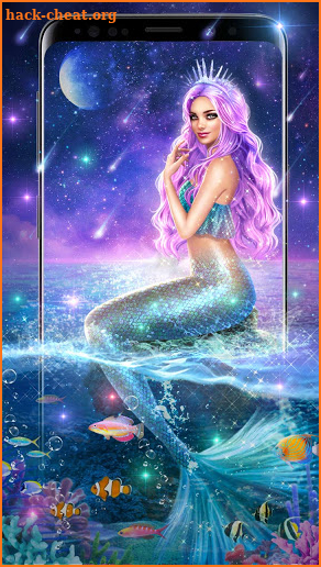 Beauty Mermaid Live Wallpaper Themes screenshot