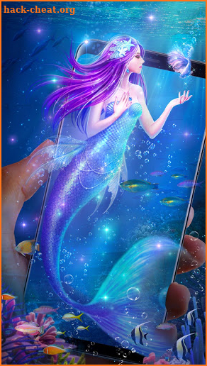 Beauty Mermaid Live Wallpaper Themes screenshot