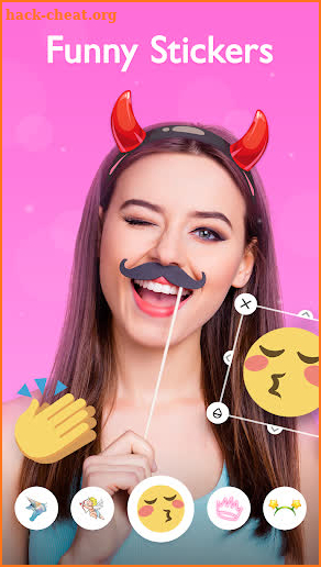 Beauty Photo Editor - Makeup Sticker, Cut Collage screenshot