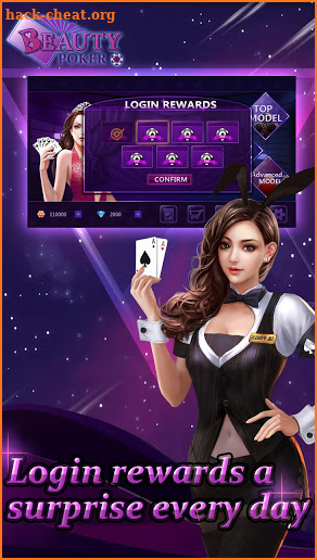 Beauty Poker screenshot