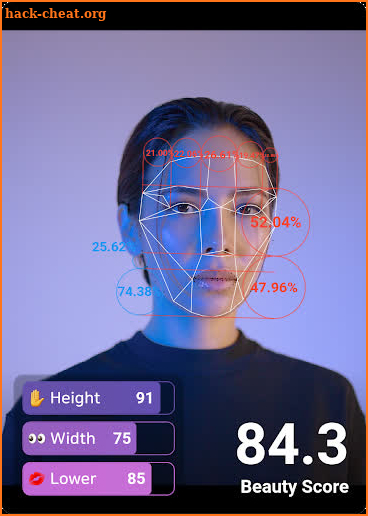 Beauty Score, Face Analysis - Golden Ratio Face screenshot