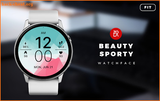 Beauty Sporty Fit Watch Face screenshot