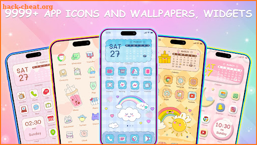 BeautyTheme: Icons & Widgets screenshot