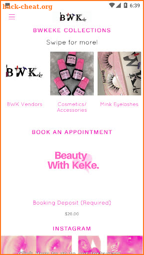 BeautyWithKeKe LLC screenshot