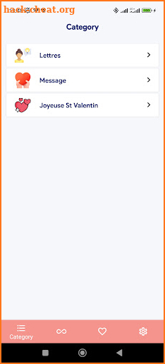 Beaux SMS pour Saint Valentin screenshot