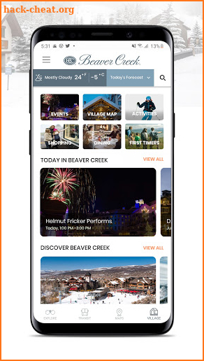 Beaver Creek Village Guide screenshot